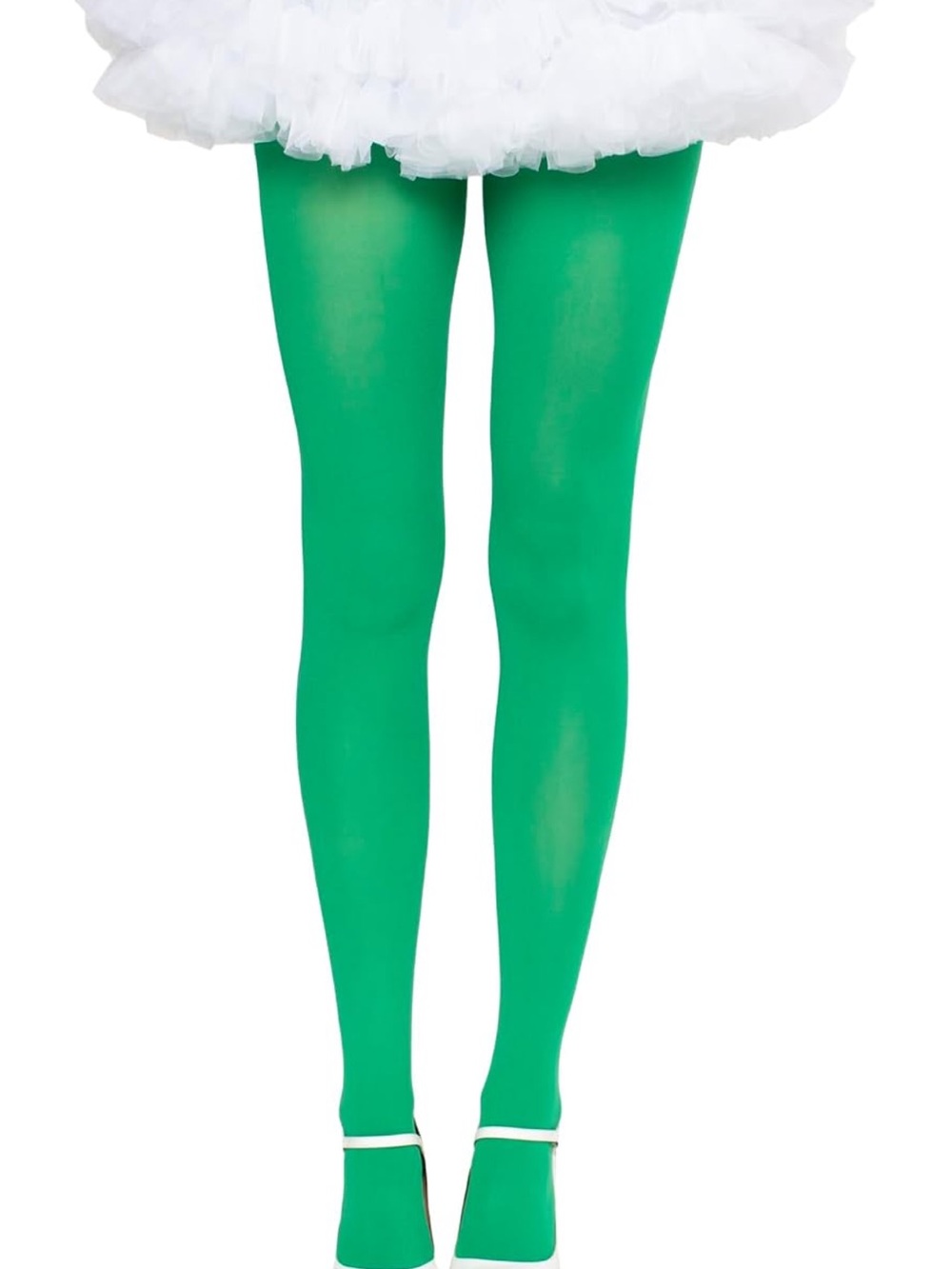 Leg Avenue Women's Nylon Spandex Tights in Kelly Green